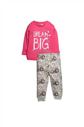Dream Big Baskili Pijama Takimi (1-4yas)