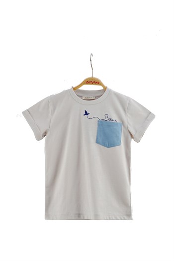 Erkek Bebek Pamuk T-shirt
