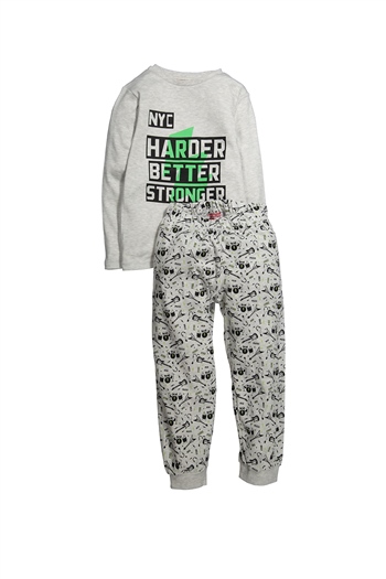 Erkek Çocuk Harder Baskılı Pijama Takımı (5-14yaş)